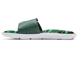 Under Armour Boys Ignite VI Graphic Footbed Slides Footwear - Durable Traction Pods