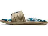 Under Armour Boys Ignite VI Graphic Footbed Slides Footwear - Durable Traction Pods