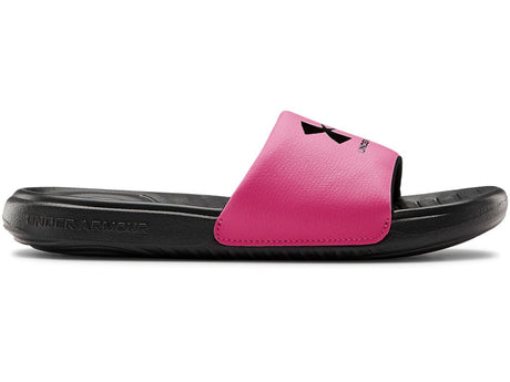 Under Armour Girls Ansa Fixed Slides Footwear - Comfortable Fit with Durable Traction