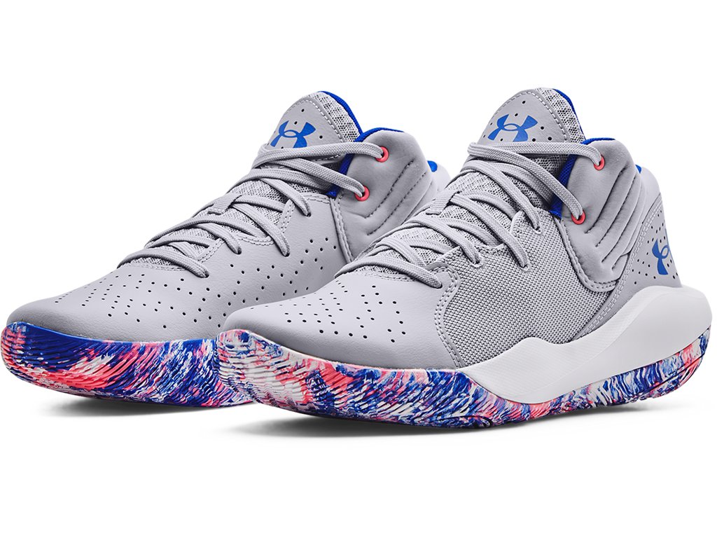 Under Armour Unisex Jet '21 Basketball Shoes - Herringbone Traction Pattern