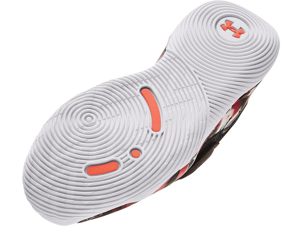 Under Armour Pre-School UA Zone BB Basketball Shoes - Perforated Leather Upper