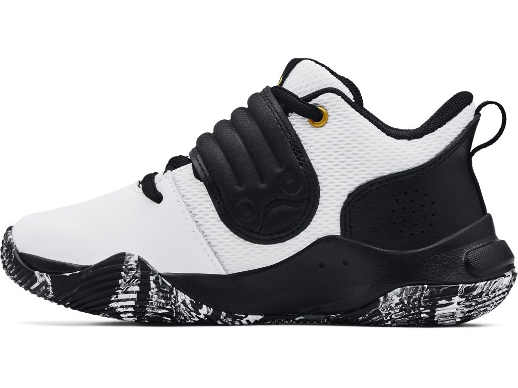 Under Armour Pre-School UA Zone BB Basketball Shoes - Perforated Leather Upper