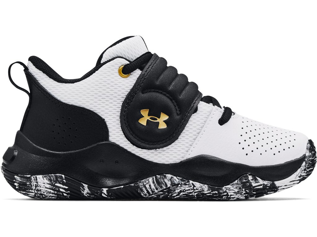 Under Armour Pre-School UA Zone BB Basketball Shoes - Perforated Leather Upper