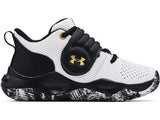 Under Armour Pre-School UA Zone BB Basketball Shoes - Perforated Leather Upper