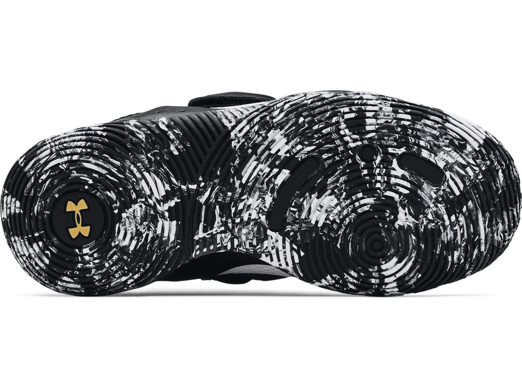 Under Armour Pre-School UA Zone BB Basketball Shoes - Perforated Leather Upper