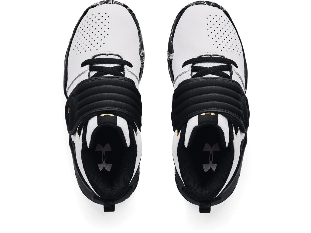 Under Armour Pre-School UA Zone BB Basketball Shoes - Perforated Leather Upper
