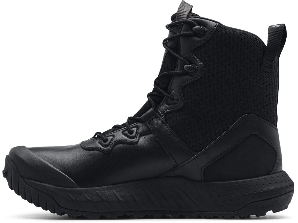Under Armour Mens Micro G Valsetz Leather Waterproof Tactical Boots - Durable Protection Footwear