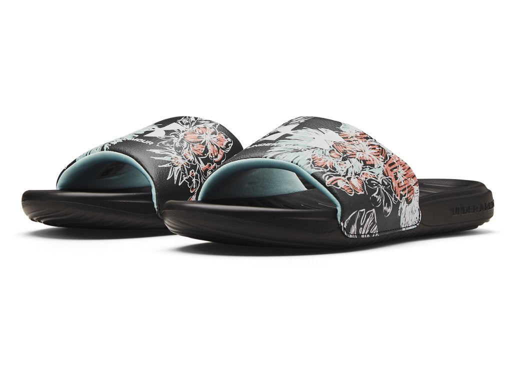 Under Armour Mens Ansa Graphic Slides Footwear - Extra Comfort Fit