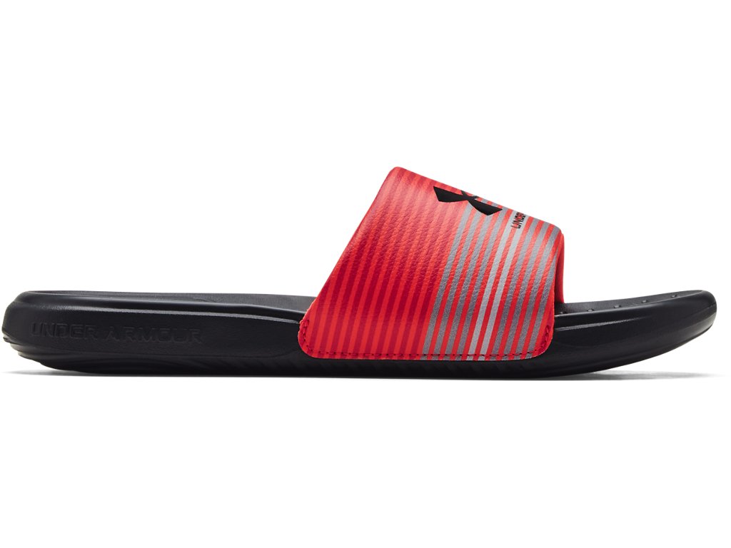 Under Armour Mens Ansa Graphic Slides Footwear - Extra Comfort Fit