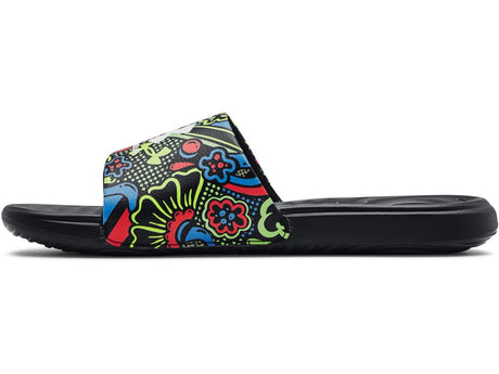 Under Armour Mens Ansa Graphic Slides Footwear - Extra Comfort Fit