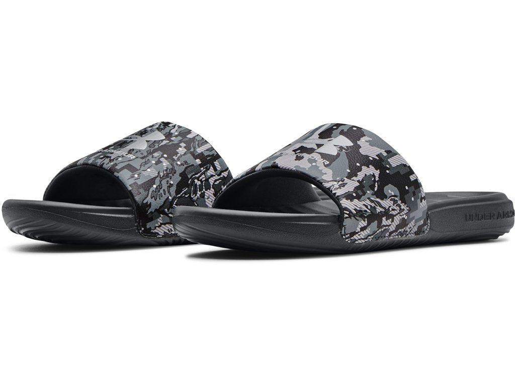 Under Armour Mens Ansa Graphic Slides Footwear - Extra Comfort Fit