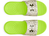 Under Armour Mens Ansa Graphic Slides Footwear - Extra Comfort Fit