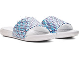 Under Armour Mens Ansa Graphic Slides Footwear - Extra Comfort Fit