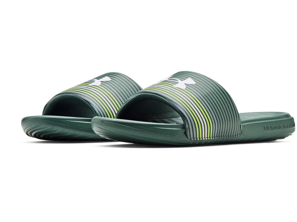 Under Armour Mens Ansa Graphic Slides Footwear - Extra Comfort Fit