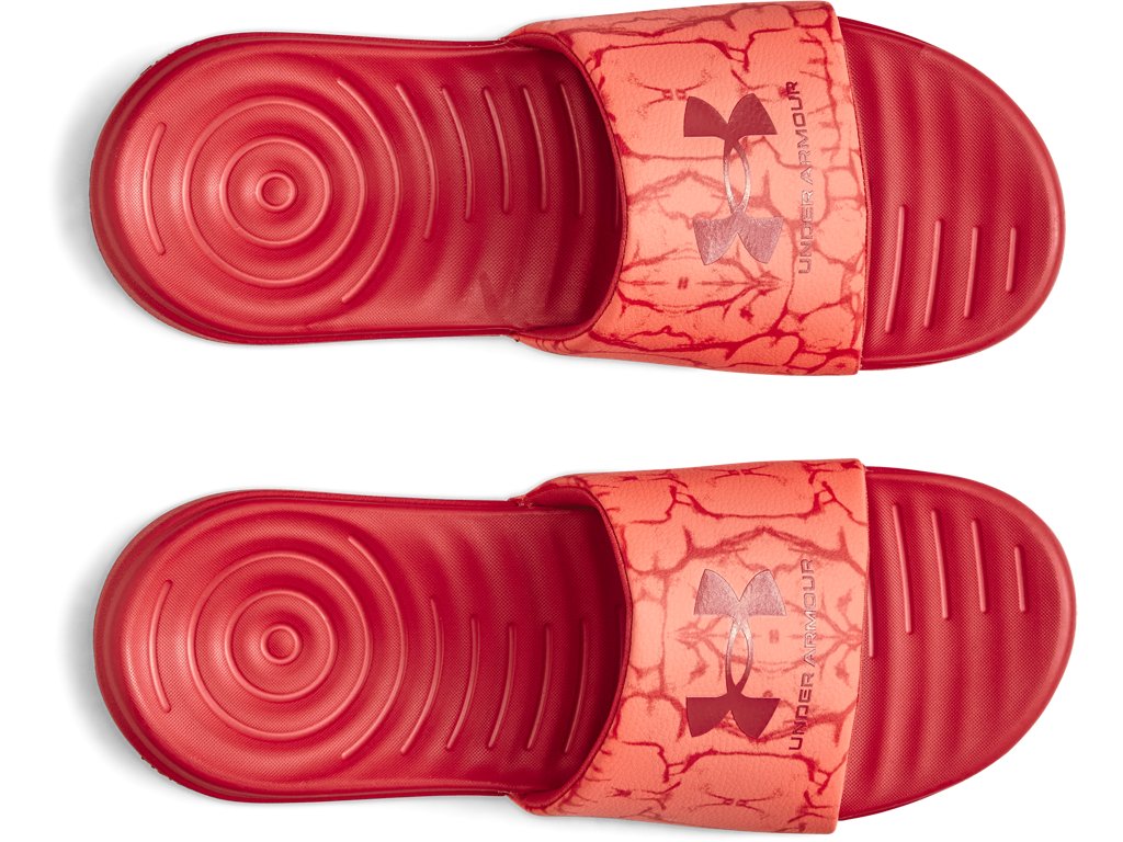 Under Armour Mens Ansa Graphic Slides Footwear - Extra Comfort Fit