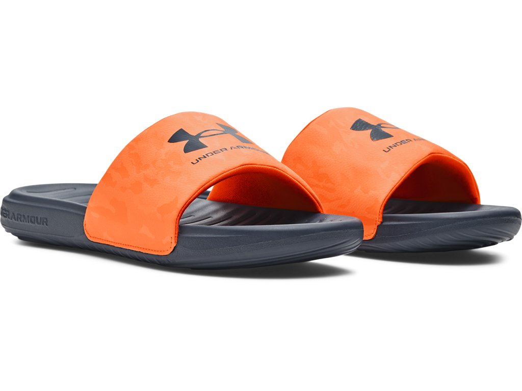 Under Armour Mens Ansa Graphic Slides Footwear - Extra Comfort Fit