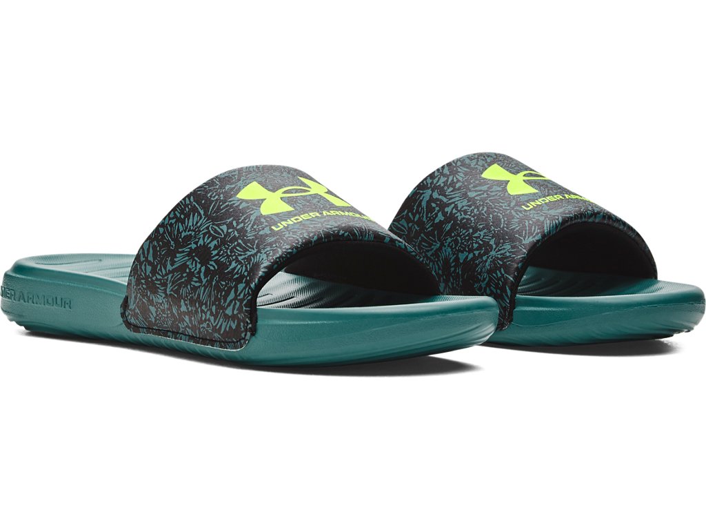 Under Armour Women's Ansa Graphic Slides Footwear - Enhanced Underfoot Cushioning