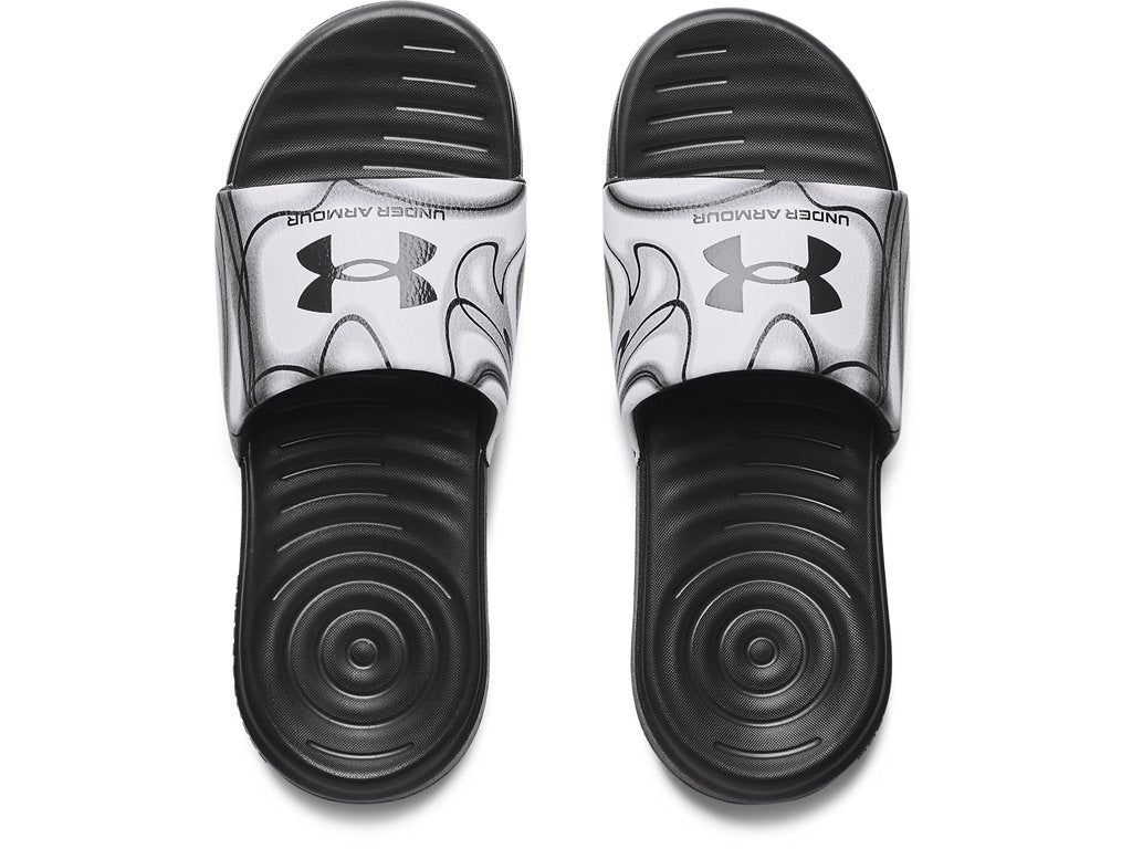 Under Armour Women's Ansa Graphic Slides Footwear - Enhanced Underfoot Cushioning