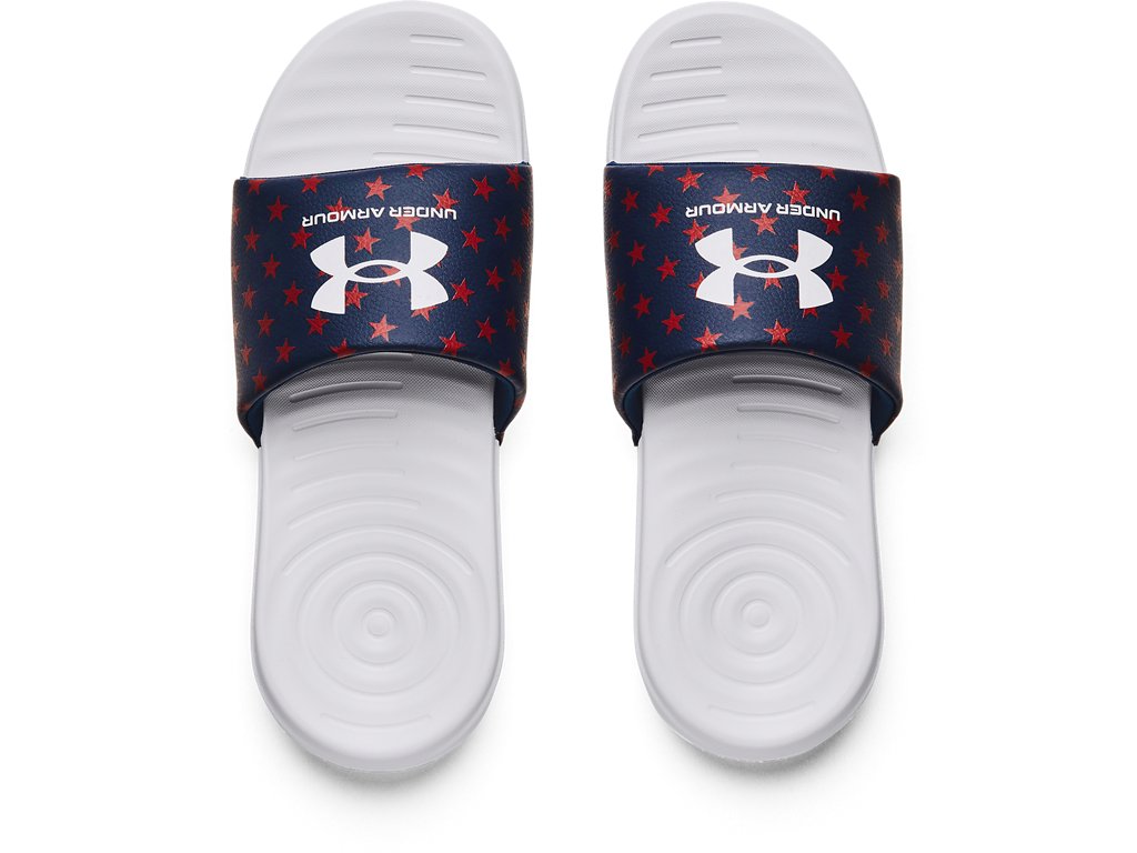 Under Armour Women's Ansa Graphic Slides Footwear - Enhanced Underfoot Cushioning