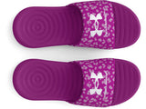Under Armour Women's Ansa Graphic Slides Footwear - Enhanced Underfoot Cushioning