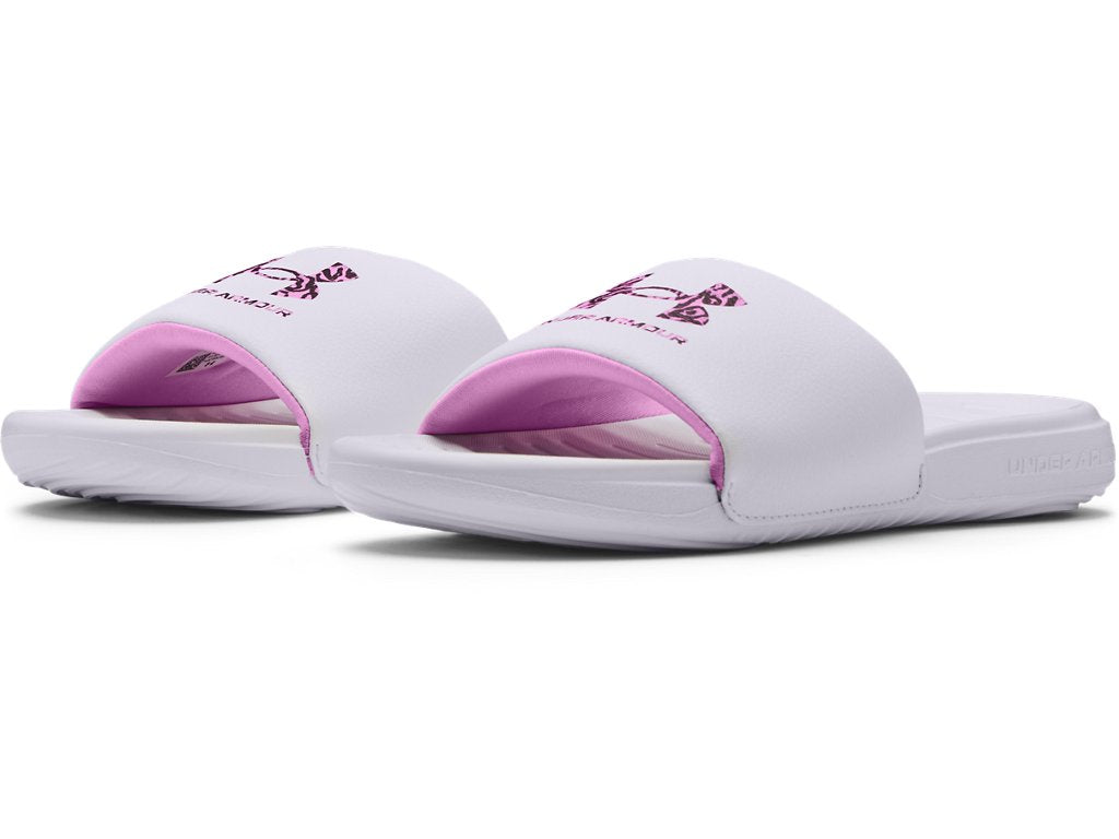 Under Armour Women's Ansa Graphic Slides Footwear - Extra Comfortable Fit