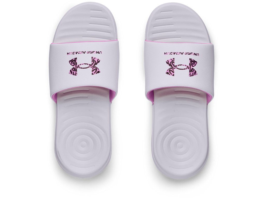 Under Armour Women's Ansa Graphic Slides Footwear - Extra Comfortable Fit