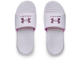 Under Armour Women's Ansa Graphic Slides Footwear - Extra Comfortable Fit