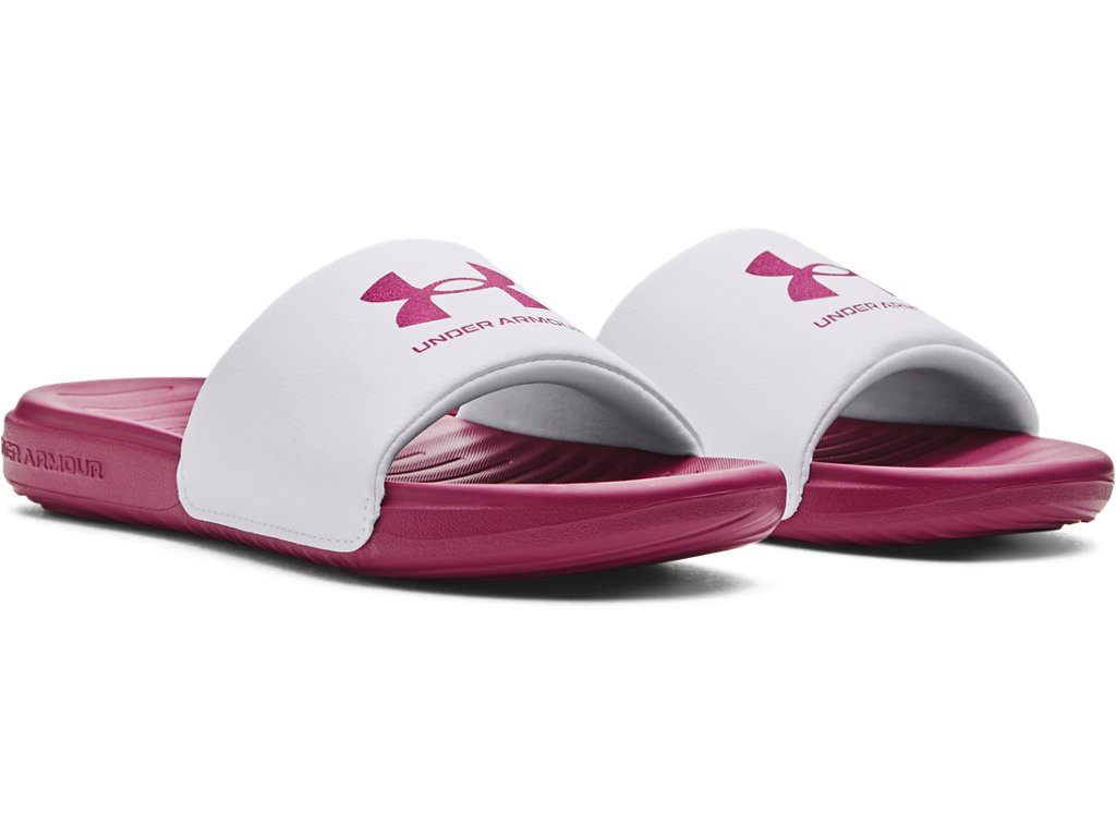 Under Armour Women's Ansa Graphic Slides Footwear - Extra Comfortable Fit