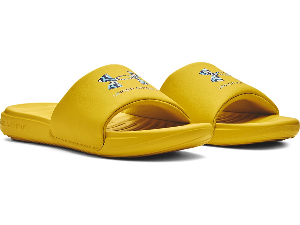 Under Armour Women's Ansa Graphic Slides Footwear - Extra Comfortable Fit