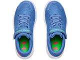 Under Armour Girls Pre-School UA Pursuit 2 AC Big Logo Running Shoes - High Rebound Cushioning