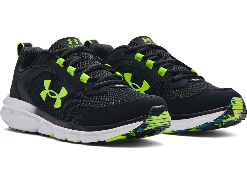 Under Armour Boys Assert 9 Running Shoes - With Explosive Takeoffs Feature