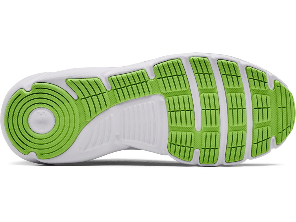 Under Armour Girls Assert 9 Running Shoes - Lightweight with Durable Leather Overlays
