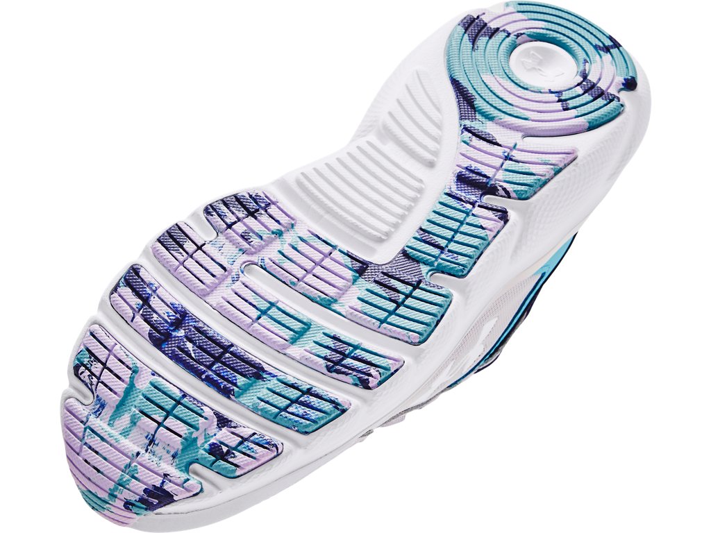Under Armour Girls Assert 9 Running Shoes - Lightweight with Durable Leather Overlays