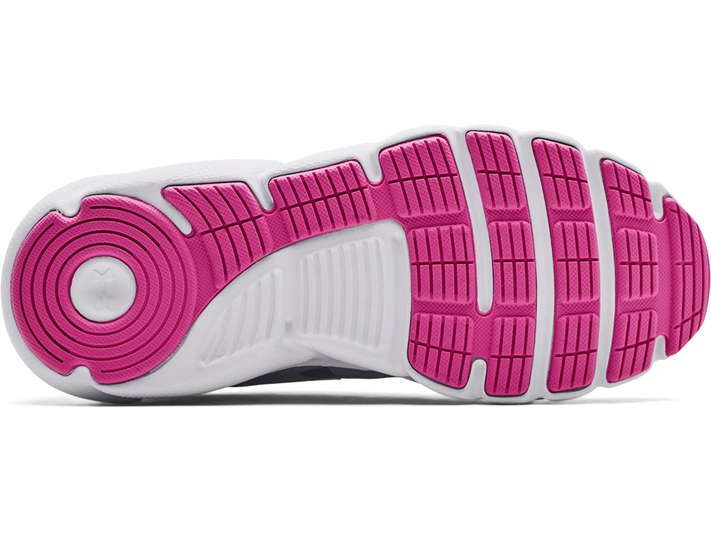 Under Armour Girls Assert 9 Running Shoes - Lightweight with Durable Leather Overlays