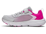 Under Armour Girls Pre-School Assert 9 AC Running Shoes - Lightweight and Breathable