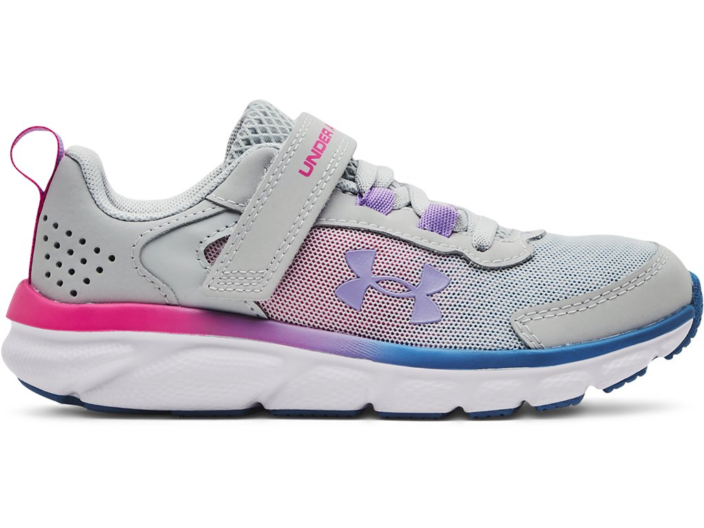 Under Armour Girls Pre-School Assert 9 AC Running Shoes - Lightweight and Breathable