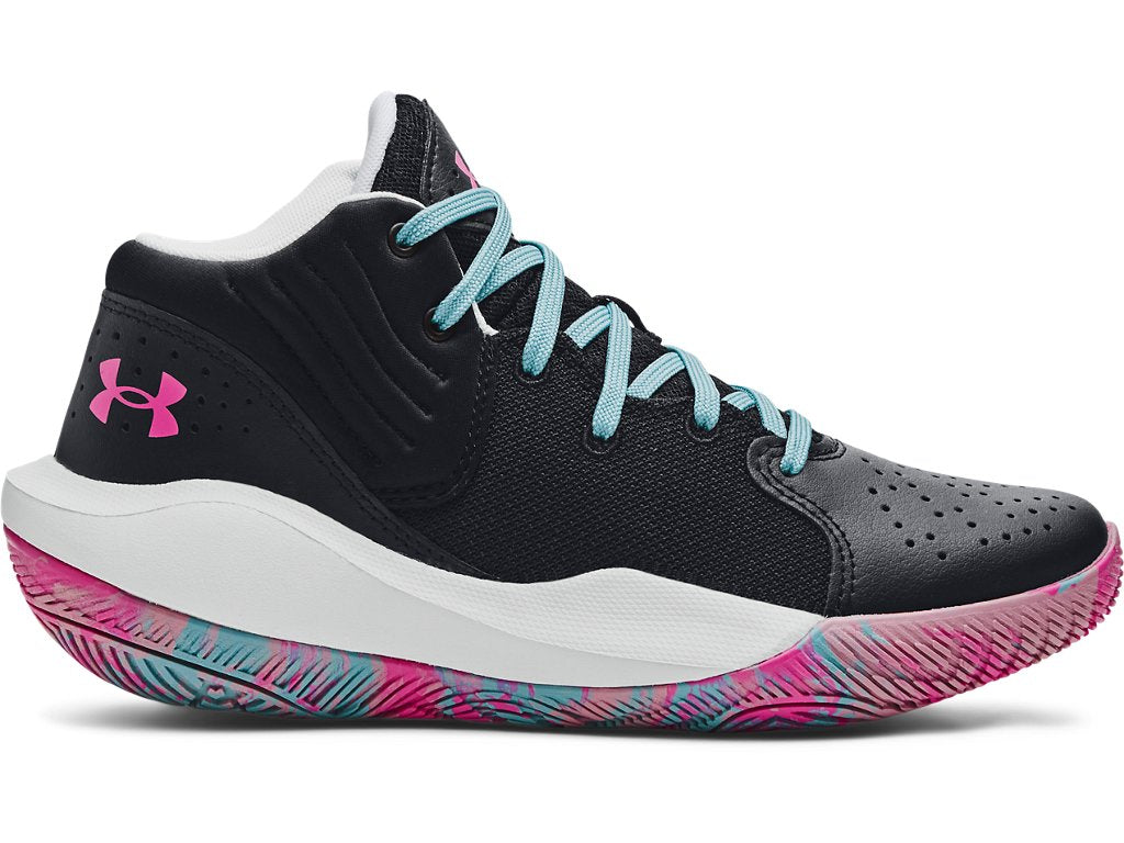 Under Armour Grade School Jet '21 Basketball Shoes - Lightweight Comfort and Breathability