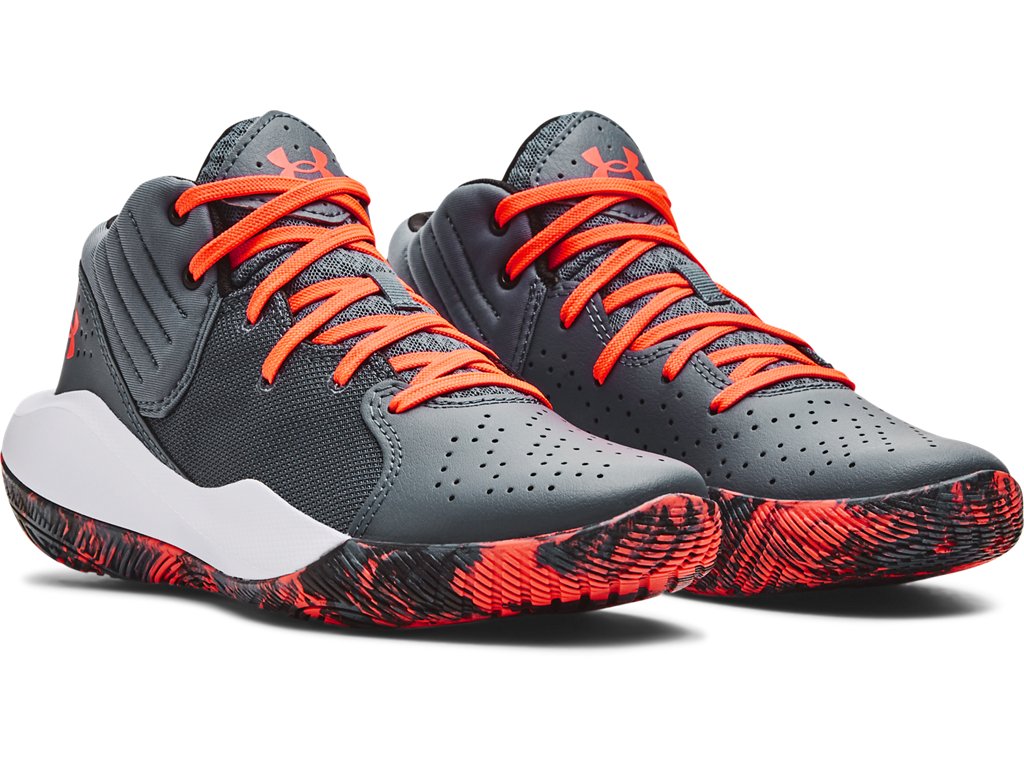 Under Armour Grade School Jet '21 Basketball Shoes - Lightweight Comfort and Breathability