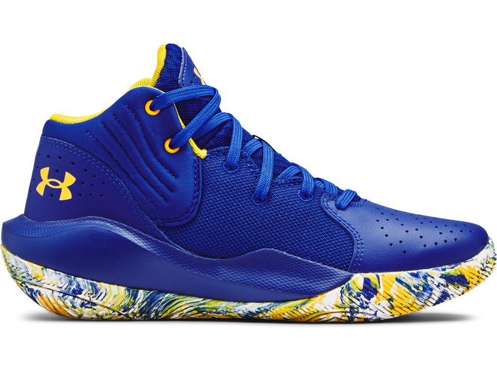Under Armour Grade School Jet '21 Basketball Shoes - Lightweight Comfort and Breathability
