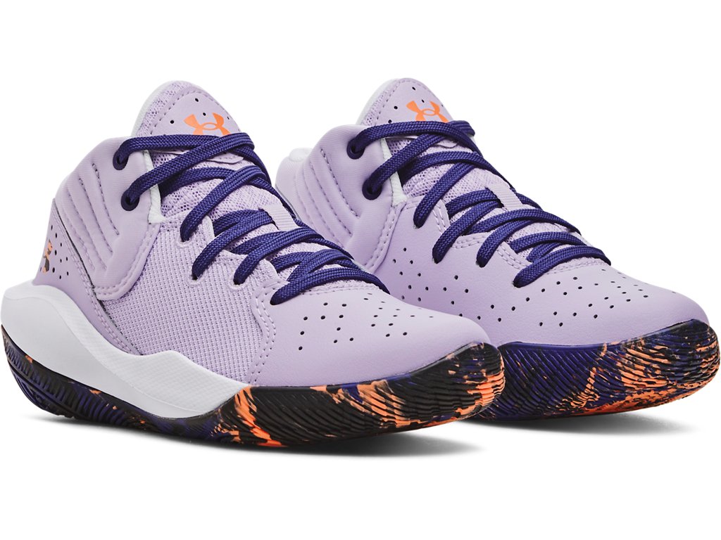 Under Armour Pre-School Jet '21 Basketball Shoes - Breathable and Lightweight Comfort