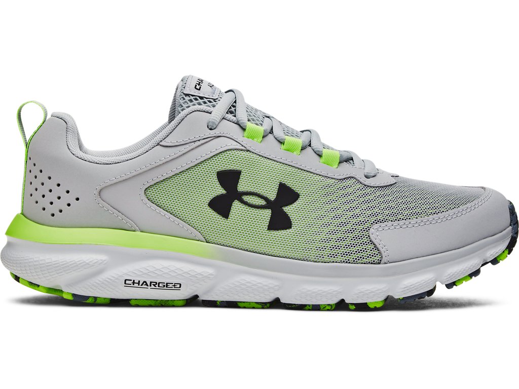 Under Armour Mens UA Charged Assert 9 Marble Running Shoes - Lightweight and Breathable