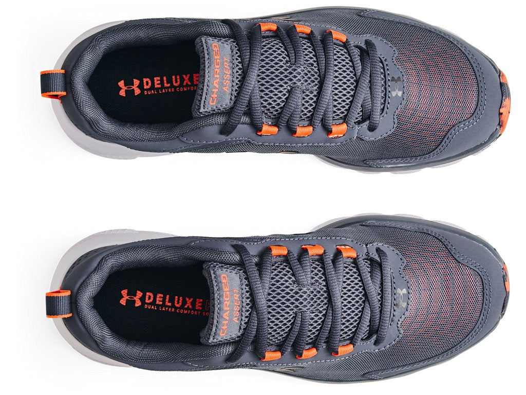 Under Armour Mens UA Charged Assert 9 Marble Running Shoes - Lightweight and Breathable