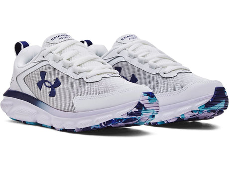 Under Armour Womens Charged Assert 9 Marble Running Shoes - Charged Cushioning Midsole