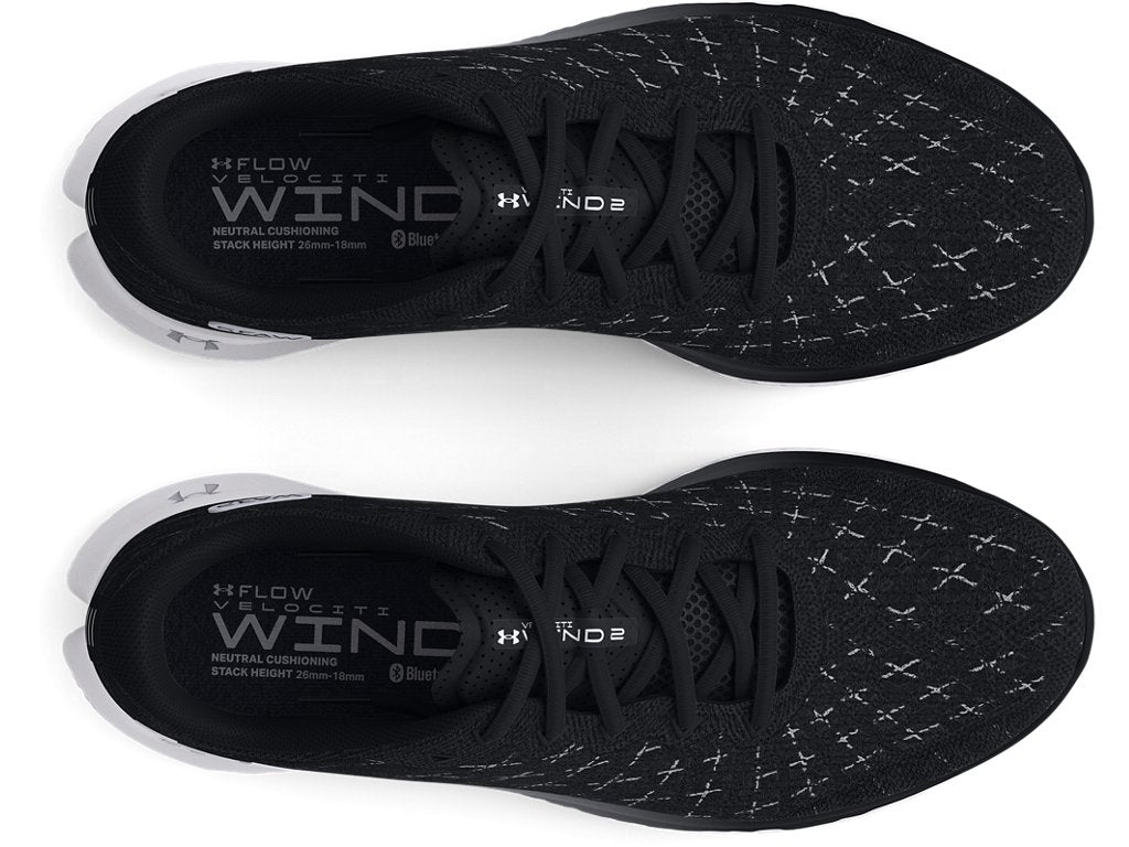 Under Armour Mens Flow Velociti Wind 2 Running Shoes - Lightweight with UA MAPMYRUN Connectivity