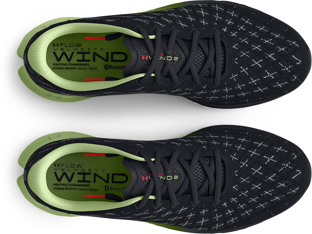 Under Armour Mens Flow Velociti Wind 2 Running Shoes - Lightweight with UA MAPMYRUN Connectivity