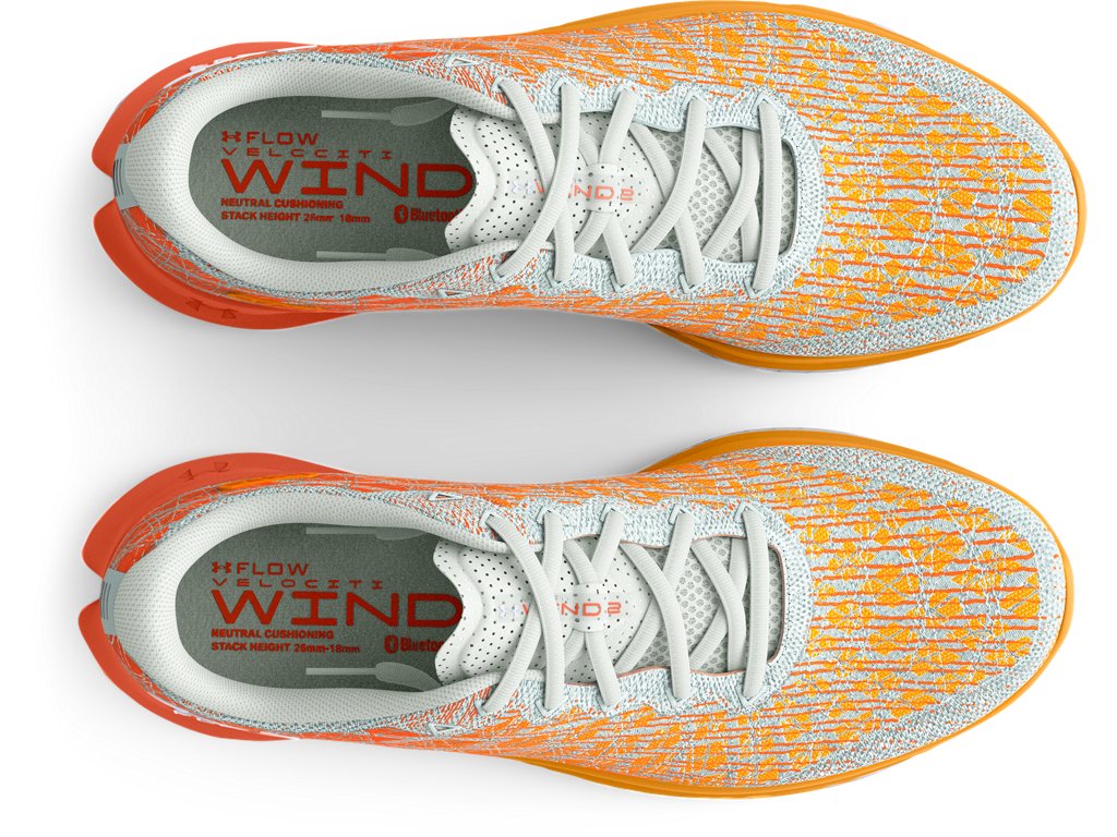 Under Armour Mens Flow Velociti Wind 2 Running Shoes - Lightweight with UA MAPMYRUN Connectivity