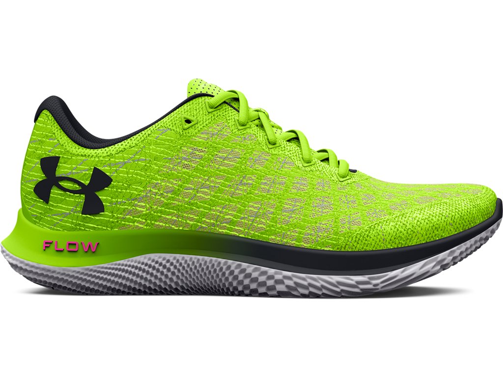 Under Armour Mens Flow Velociti Wind 2 Running Shoes - Lightweight with UA MAPMYRUN Connectivity