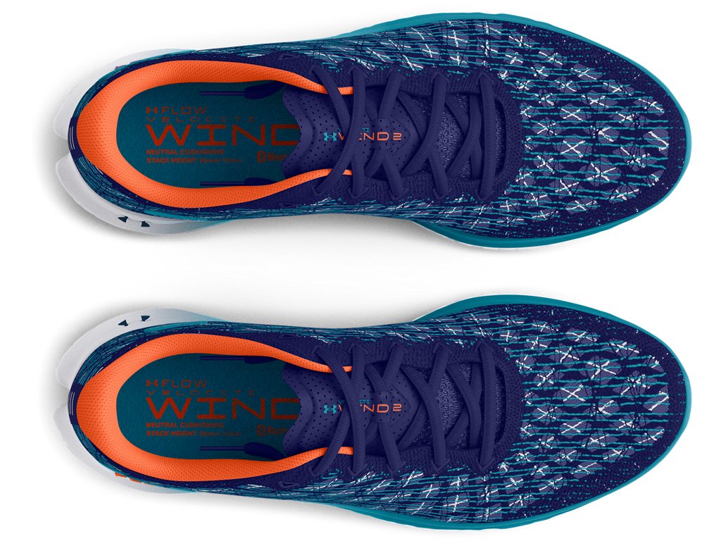 Under Armour Mens Flow Velociti Wind 2 Running Shoes - Lightweight with UA MAPMYRUN Connectivity
