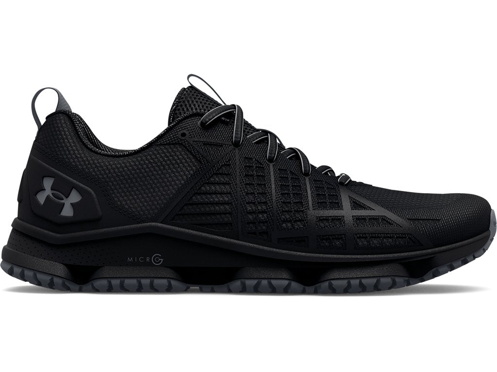 Under Armour Mens Micro G Strikefast Tactical Shoes - Slip-Resistant High-Traction Rubber Lug Outsole
