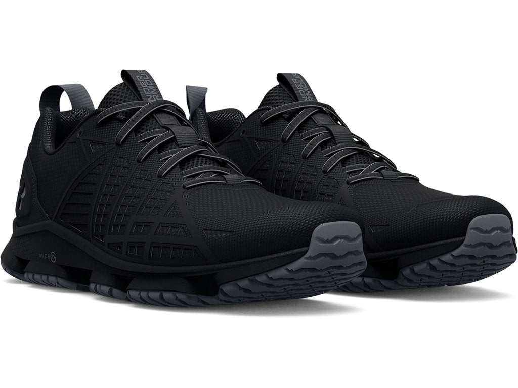 Under Armour Mens Micro G Strikefast Tactical Shoes - Slip-Resistant High-Traction Rubber Lug Outsole